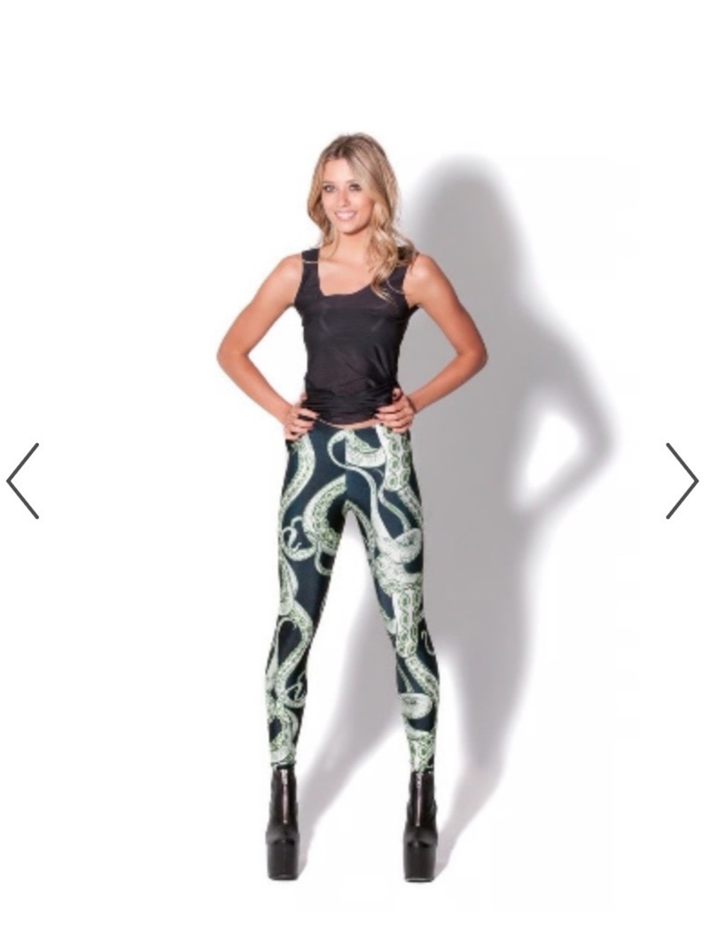 RARE BlackMilk Tentacular Leggings Medium Octopus Print